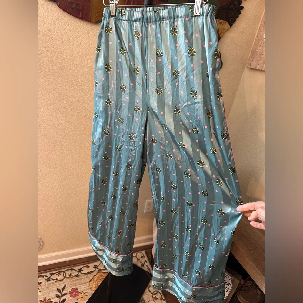 Free People satin pants